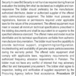 CM Secretariat Quetta ICT Equipment Supply Tender 2026