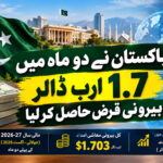 پاکستان نے دو ماہ میں 1.7 ارب ڈالر بیرونی قرض حاصل کر لیا